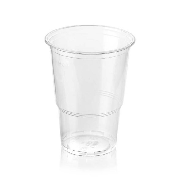 PP prozoren kozarec za točrno pivo, sok, koktejl, smuti 4dl -AEP 500ml