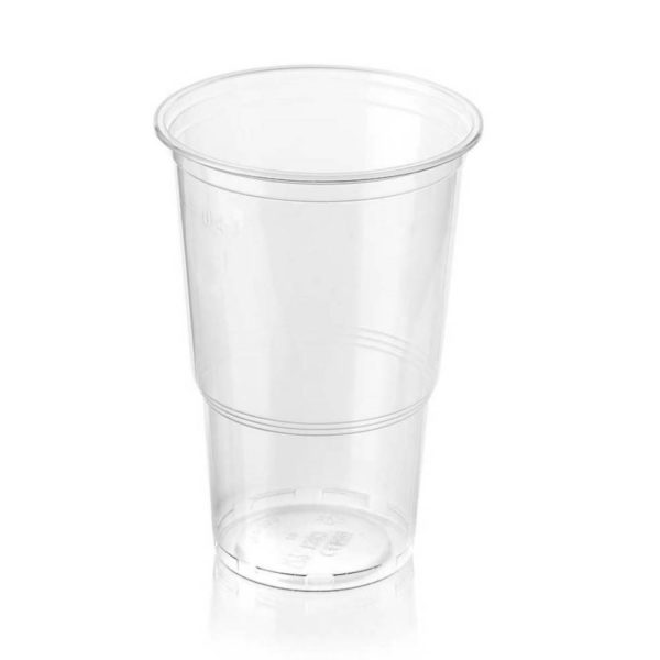 PP prozoren kozarec za točrno pivo, sok, koktejl, smuti 5dl -AEP 600ml